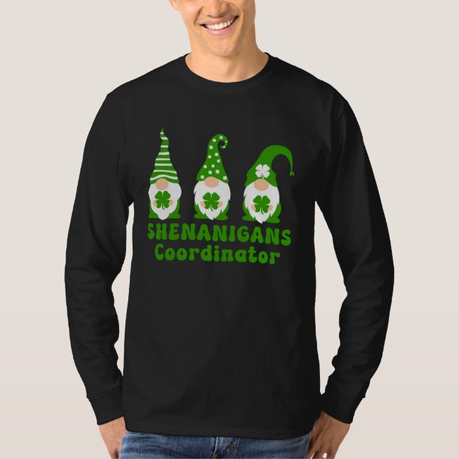 Camiseta Shenanigans Coordinator  St Patrick s Day Shenanig (Anverso)