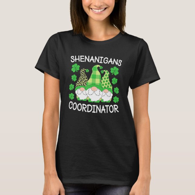 Camiseta Shenanigans Coordinator Teachers St Patricks Day G (Anverso)