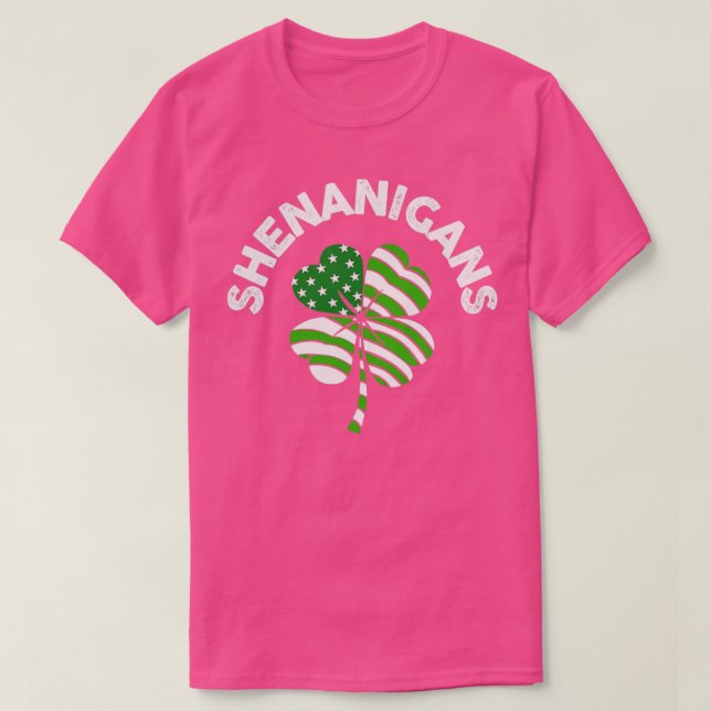 Camiseta Shenanigans irish (Diseño del anverso)