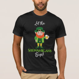 Camiseta Shenanigans Leprechaun San Patricio