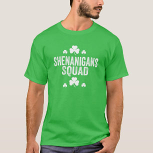 Camiseta Shenanigans Squad es gracioso Día de San Patricio
