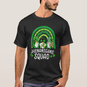 Camiseta Shenanigans Squad Funny Irish St Patricks Day Gnom