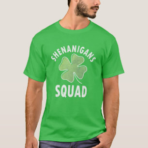 Camiseta Shenanigans Squad Funny Irish St Patricks Day Sham