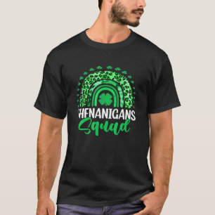 Camiseta Shenanigans Squad Funny St Patricks Day Costume Ra