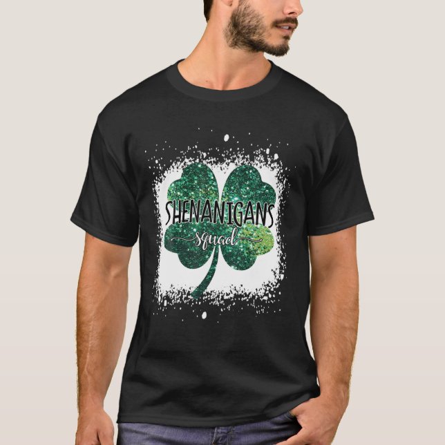 Camiseta Shenanigans Squad Funny St Patricks Day Mateo (Anverso)