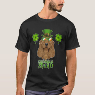 Camiseta Shenanigans Squad I St Patricks Day Cocker Spaniel