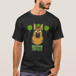 Camiseta Shenanigans Squad I St Patricks Day Pastor alemán