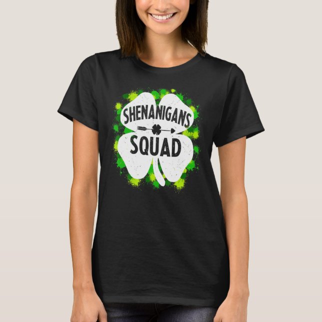 Camiseta Shenanigans Squad Irish Saint Patricks Day 1 (Anverso)