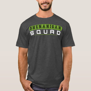 Camiseta Shenanigans Squad Irish Shirt Funny Saint Patricks
