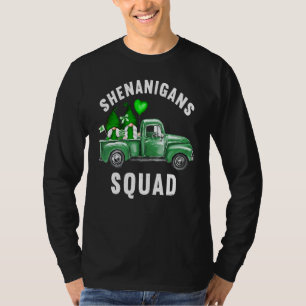 Camiseta Shenanigans Squad Irish Tee Funny Gnomes Saint Pat