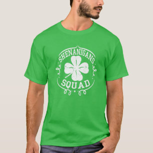 Camiseta Shenanigans Squad St Patricks Day Funny Shamrock G