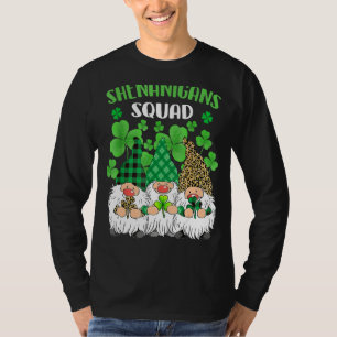 Camiseta Shenanigans Squad St Patricks Day Gnomes Green Pro