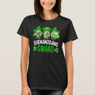 Camiseta Shenanigans Squad St Patricks Day Gnomes Green Pro