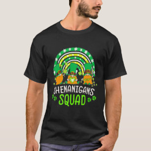 Camiseta Shenanigans Squad St Patricks Day Gnomes Green Pro