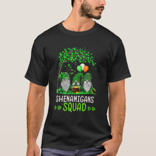 Camiseta Shenanigans Squad St Patricks Day Gnomes Green Pro