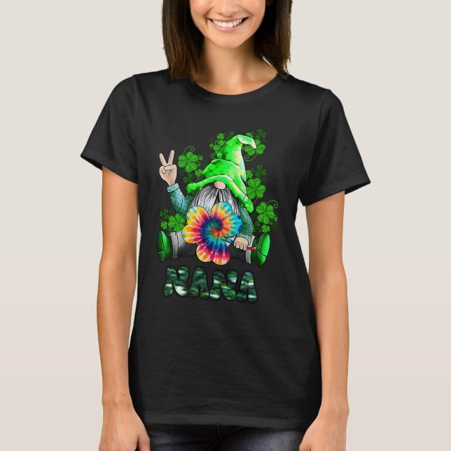 Camiseta Shenanigans Squad St Patricks Day Gnomes Green Pro (Anverso)