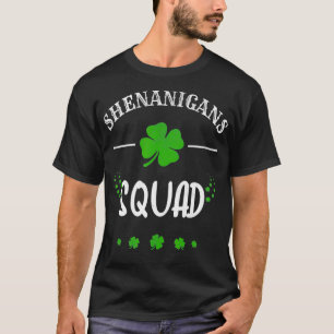 Camiseta Shenanigans Squad St Patricks Day Gnomes Green Pro