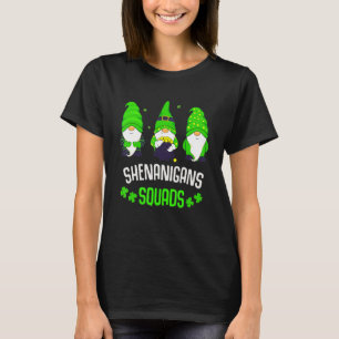 Camiseta Shenanigans Squad St Patricks Day Gnomes Green Pro