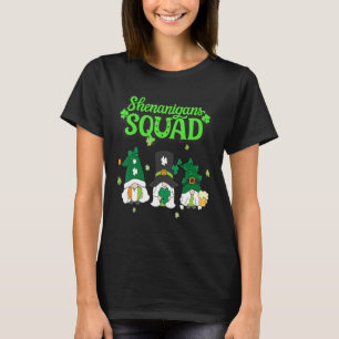 Camiseta Shenanigans Squad St Patricks Day Gnomes Green Pro
