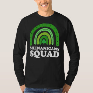 Camiseta Shenanigans Squad St Patricks Day Gnomes Green Pro