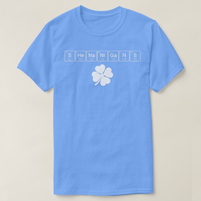 Camiseta Shenanigans St (Diseño del anverso)