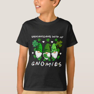 Camiseta Shenanigans St Patricks Day Gnomes Family Boys Gir