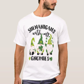 Camiseta Shenanigans With My Gnomies St Patrick's Day Gnome