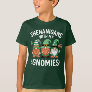 Camiseta Shenanigans with My Gnomies St Patrick's Day Irish