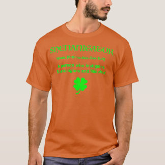 Camiseta Shenanigator Cuatro Láminas Saint Patrick Day G