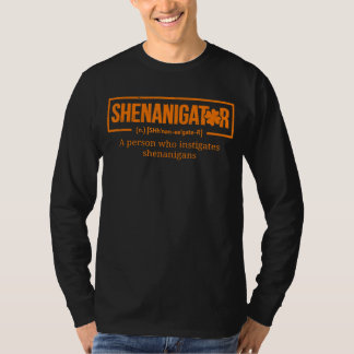 Camiseta Shenanigator Definition Funny St Patricks Day Tee