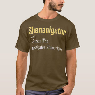 Camiseta Shenanigator Dictionary Definition Funny St Day