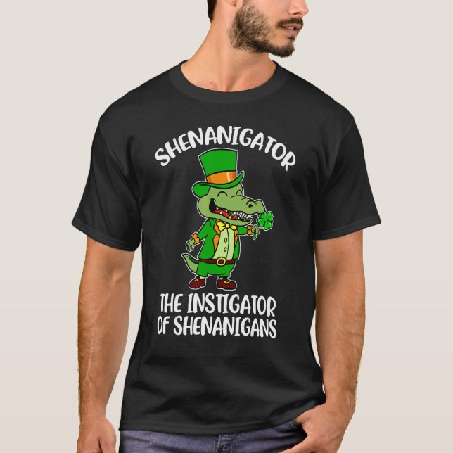 Camiseta Shenanigator El Instigador De Shenanigans Funny P (Anverso)