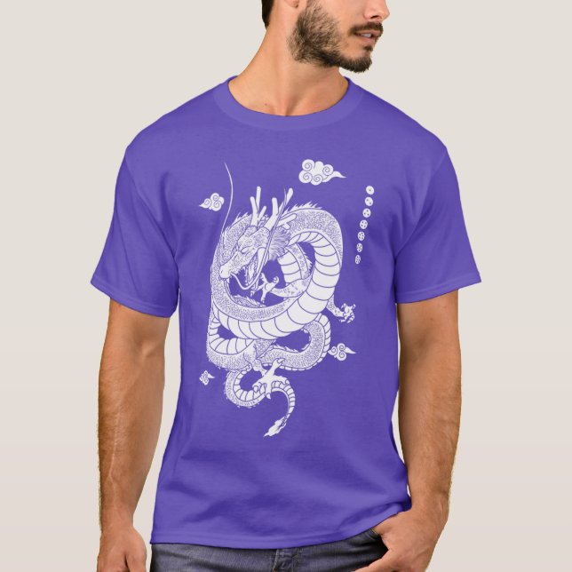 Camiseta ShenlongWhite (Anverso)