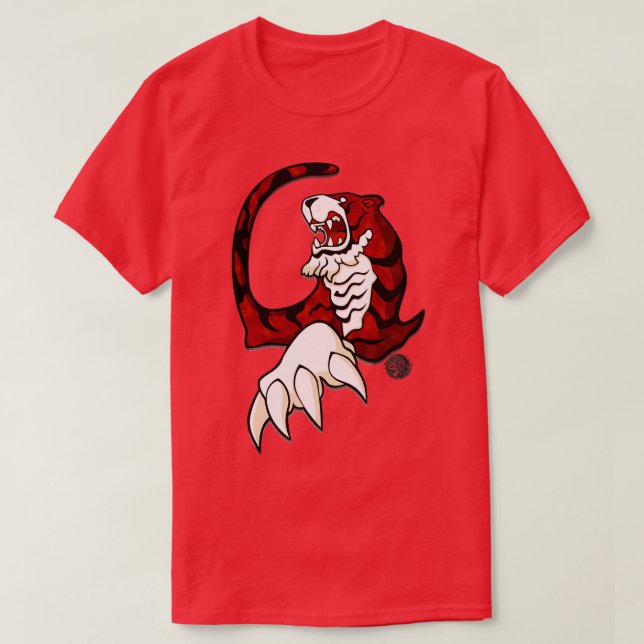 Camiseta Shenmue Tiger (Diseño del anverso)