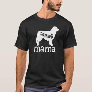 Camiseta Shepherd Mama Cute German Shepherd Dog Owner Mom