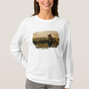 Camiseta Shepherdess con su multitud, 1863