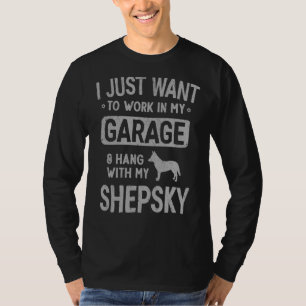 Camiseta Shepsky Dad Garage Men Hang con 1