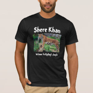 Camiseta Shere Khan: Dé la bienvenida a Kipling a la selva