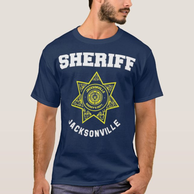 Camiseta Sheriff del condado de Jacksonville Florida Duval (Anverso)