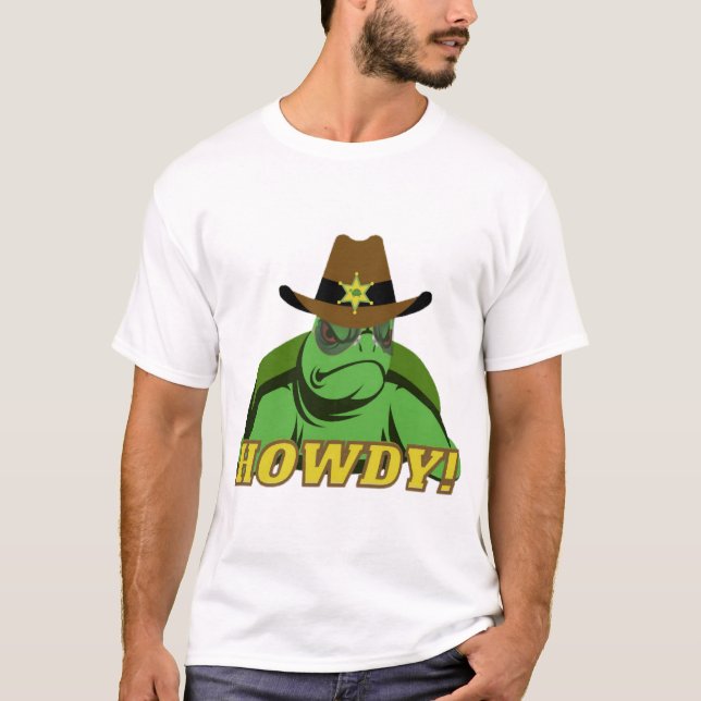 Camiseta Sheriff Turtle (Anverso)