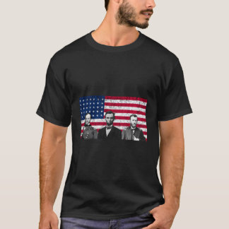Camiseta Sherman Lincoln Otorga Bandera A Los Ee.Uu.