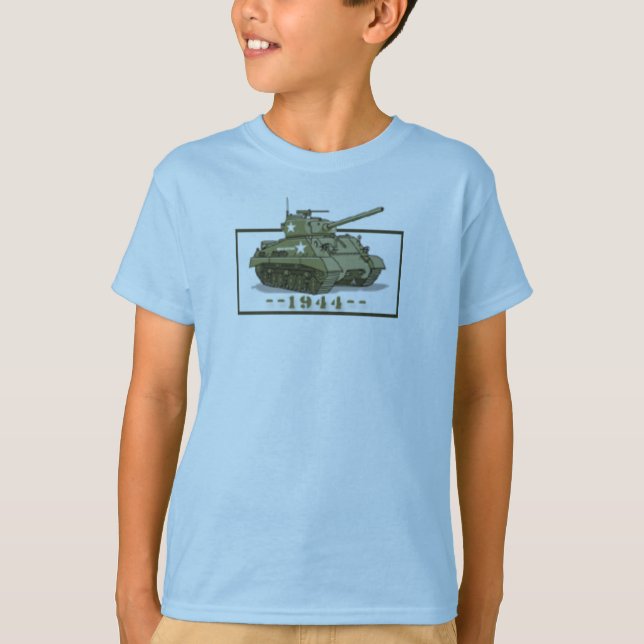 Camiseta sherman_tank (Anverso)