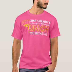 Camiseta Shes Beauty Shes Grace Shell te golpea en la cara