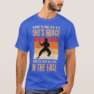 Camiseta Shes Beauty Shes Grace Shell te golpeó en la cara
