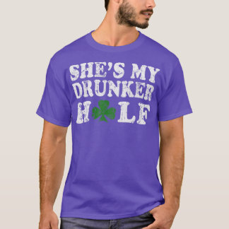 Camiseta Shes My Beker Half Couples St Patricks Day