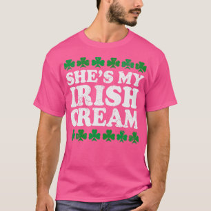 Camiseta Shes My Irish Cream St Patricks Day Parejas