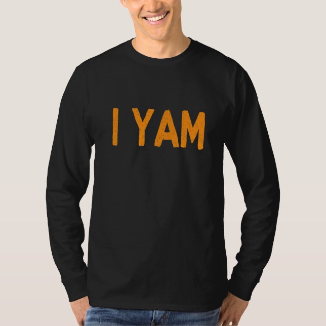 Camiseta Shes My Sweet Potato I Yam Matching Pareja Caer El (Anverso)