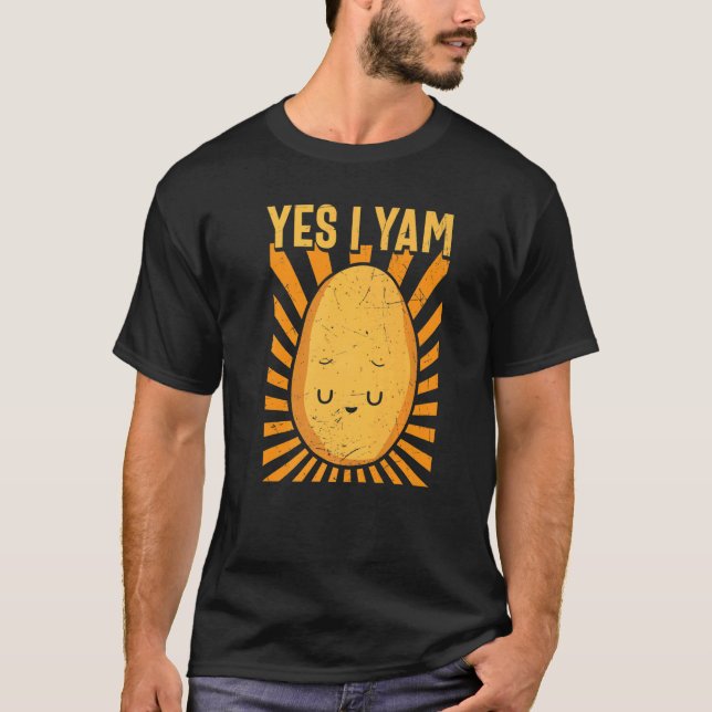Camiseta She's My Sweet Potato I Yam Set Couples Thanksgivi (Anverso)