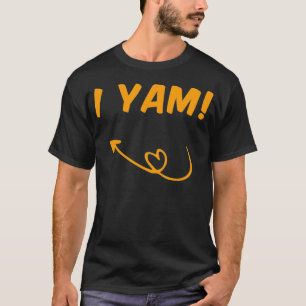 Camiseta Shes My Sweet Potato I Yam Set Couples Thanksgivin