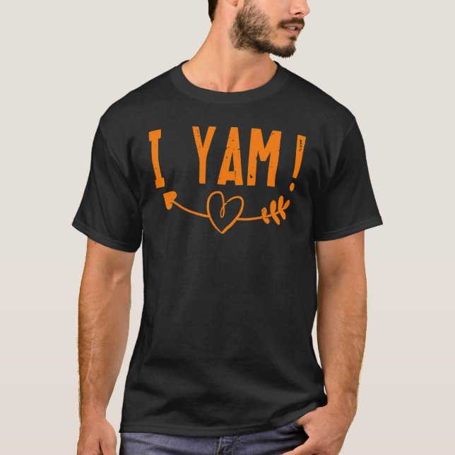 Camiseta Shes My Sweet Potato I Yam Set Thankending Couple (Anverso)